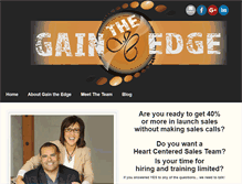 Tablet Screenshot of gaintheedgenow.com